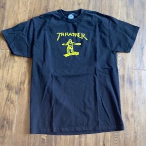 Black thrasher T-shirt